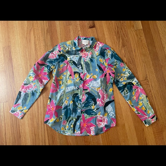 SOLD NWT Sézane Pierro shirt 34/2 XS - Picture 5 of 6